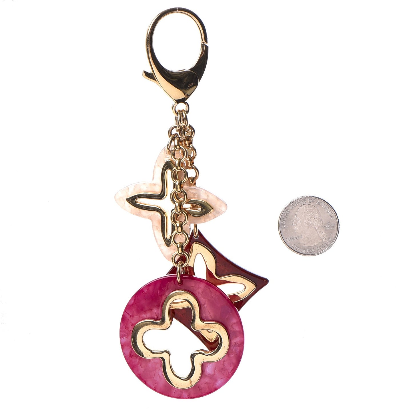 Insolence Bag Charm Amarante