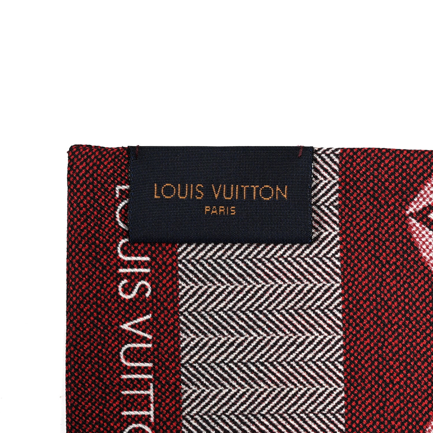 Louis Vuitton Silk Since 1854 Bandeau Bordeaux 3 of 3
