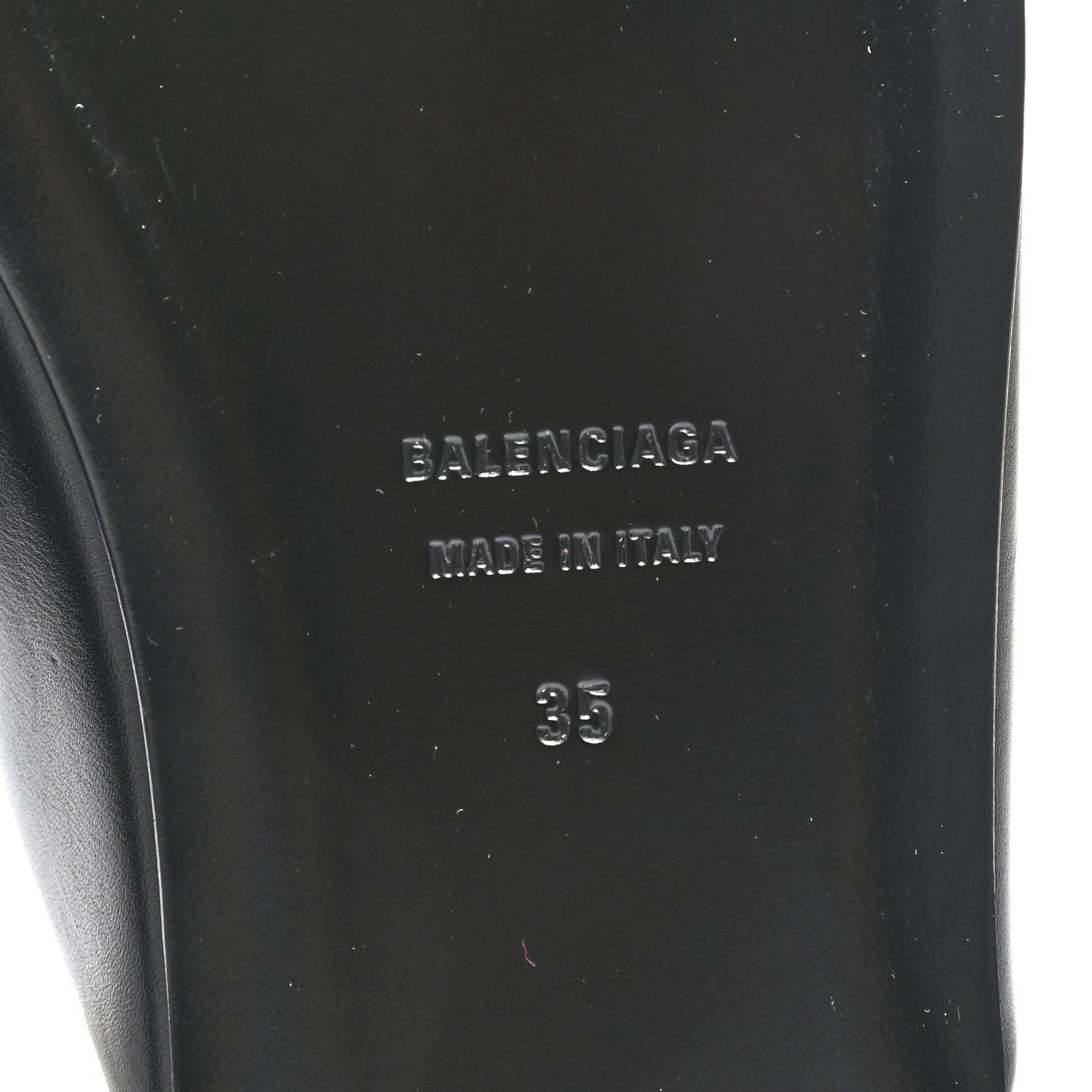 Balenciaga Smooth Calfskin Cozy BB Flat Carrera Mules 35 Black 6 of 8