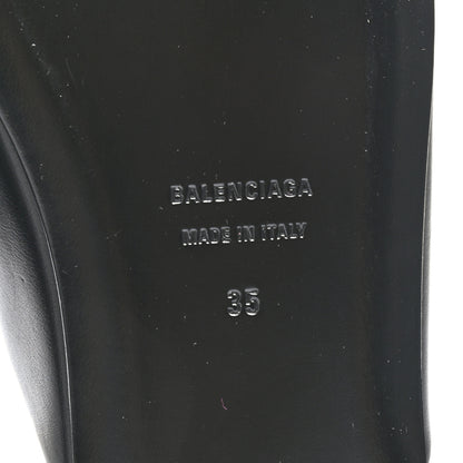 Balenciaga Smooth Calfskin Cozy BB Flat Carrera Mules 35 Black 6 of 8