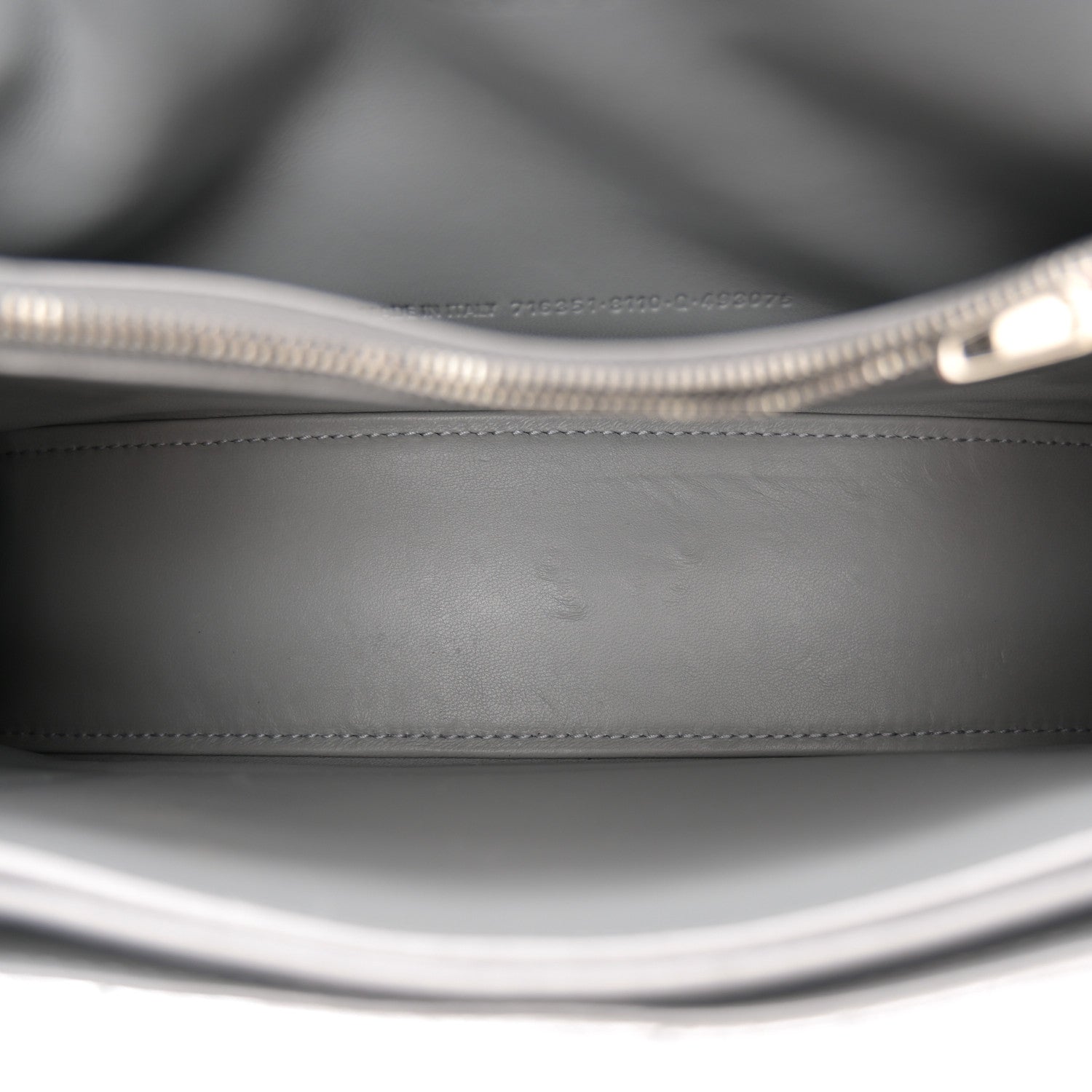 Balenciaga Crushed Calfskin Quilted Small Crush Chain Bag Silver 5 of 13