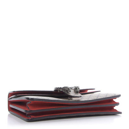 Gucci GG Supreme Monogram Small Dionysus Shoulder Bag Red 4 of 9