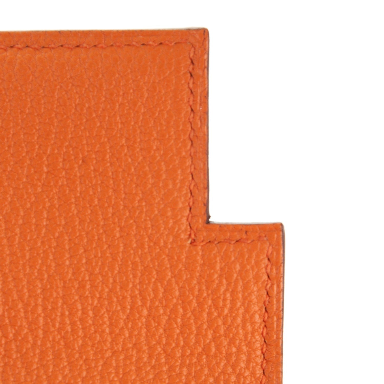 Hermes Chevre Mysore Medium Kelly Wallet Orange 17 of 17