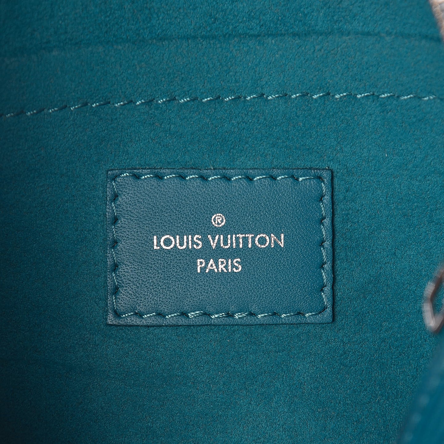 Epi Neverfull Pochette MM GM Cyan