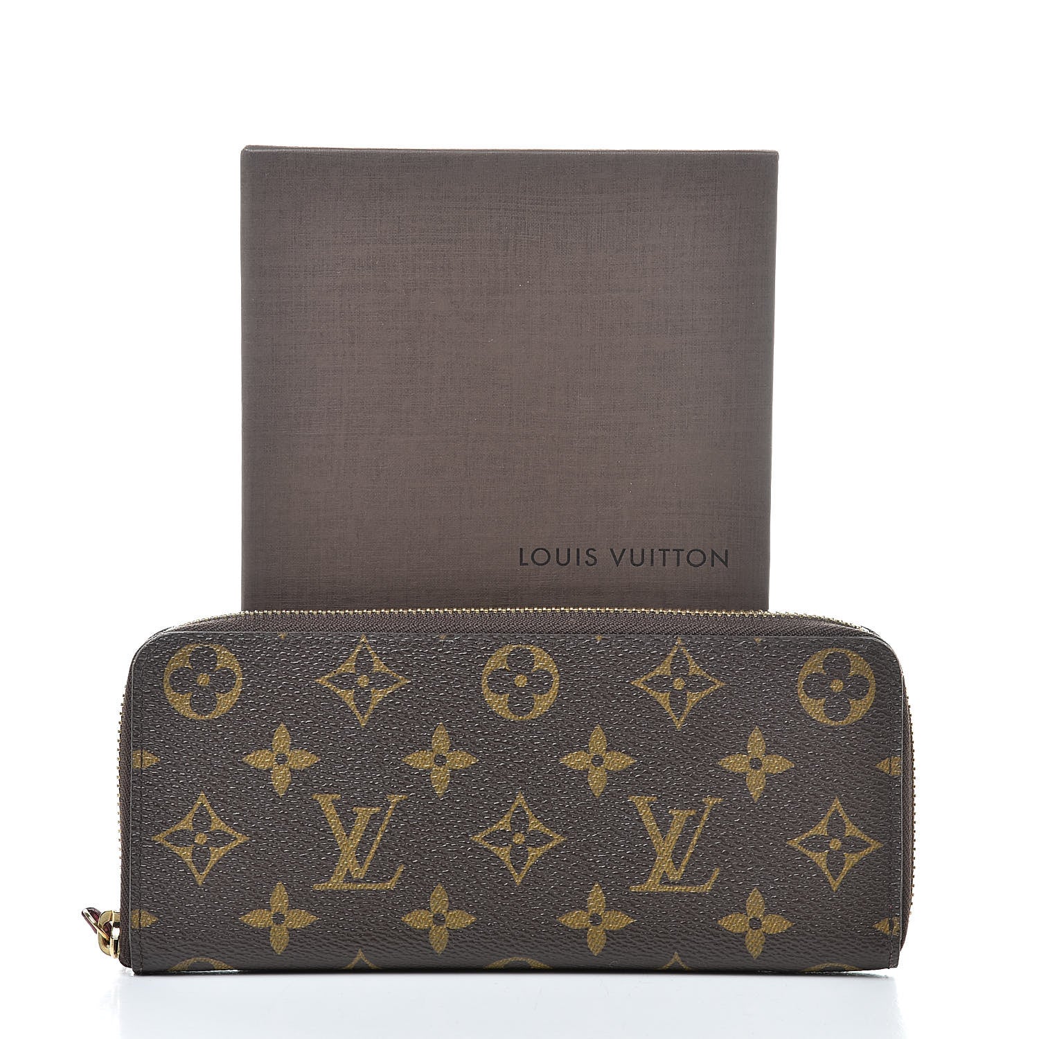 Louis Vuitton Monogram Clemence Wallet Fuchsia 9 of 9