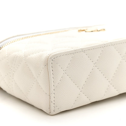 Chanel Caviar Quilted Trendy Handle Slim Vanity Ecru 9 of 10