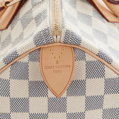 Louis Vuitton Damier Azur Speedy 30 6 of 8