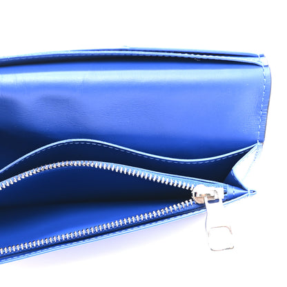 Louis Vuitton Taurillon Illusion Brazza Wallet Bleu Vert 6 of 10