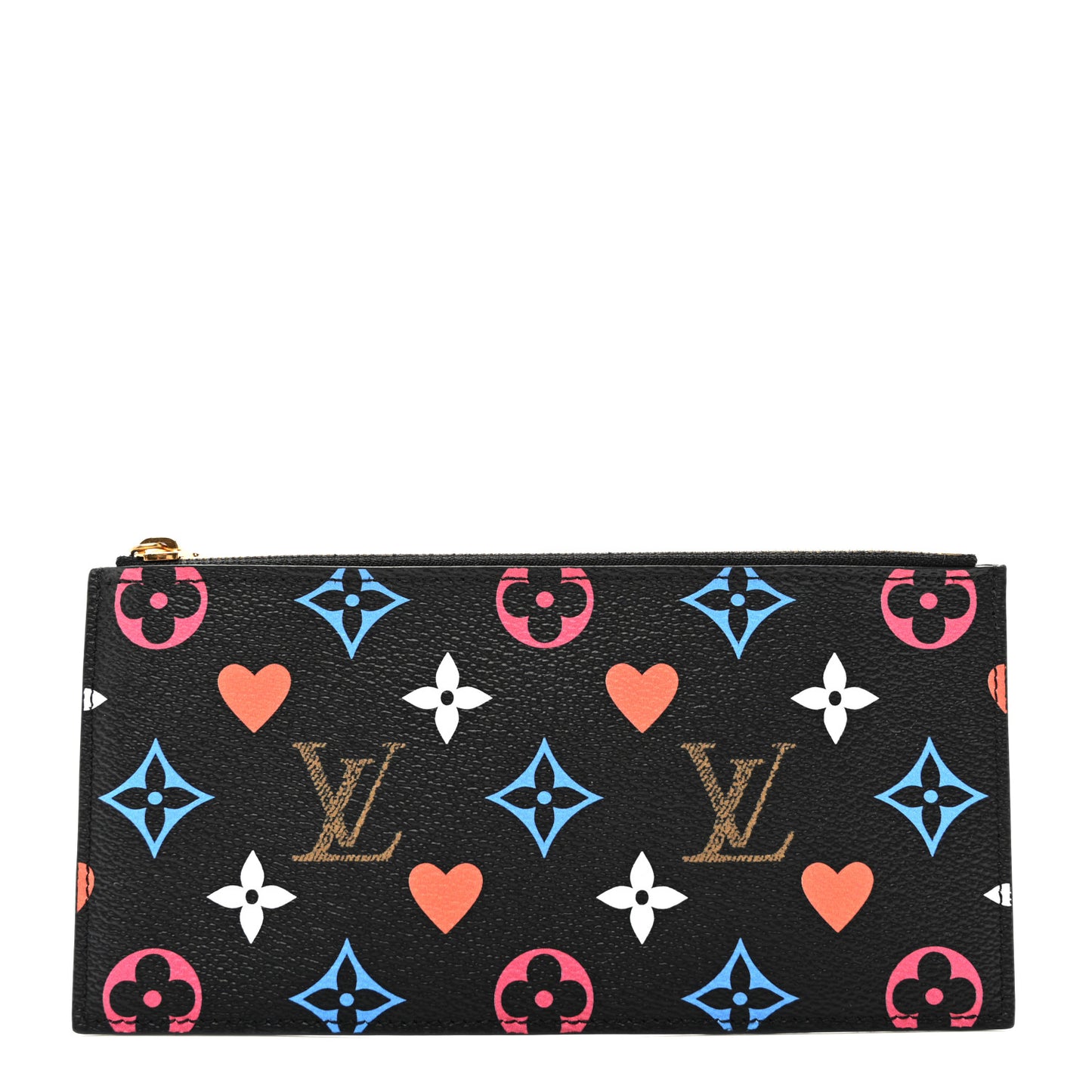 Game On Felicie Chain Wallet Zippered Insert Black