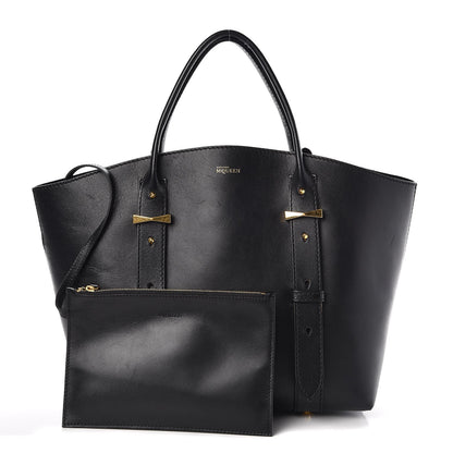 Alexander McQueen Soft Calfskin Medium Legend Tote Black 3 of 9