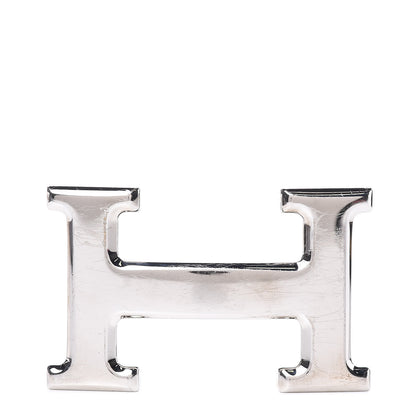 Hermes Polished Palladium 32mm H Belt Buckle Silver 1 of 5