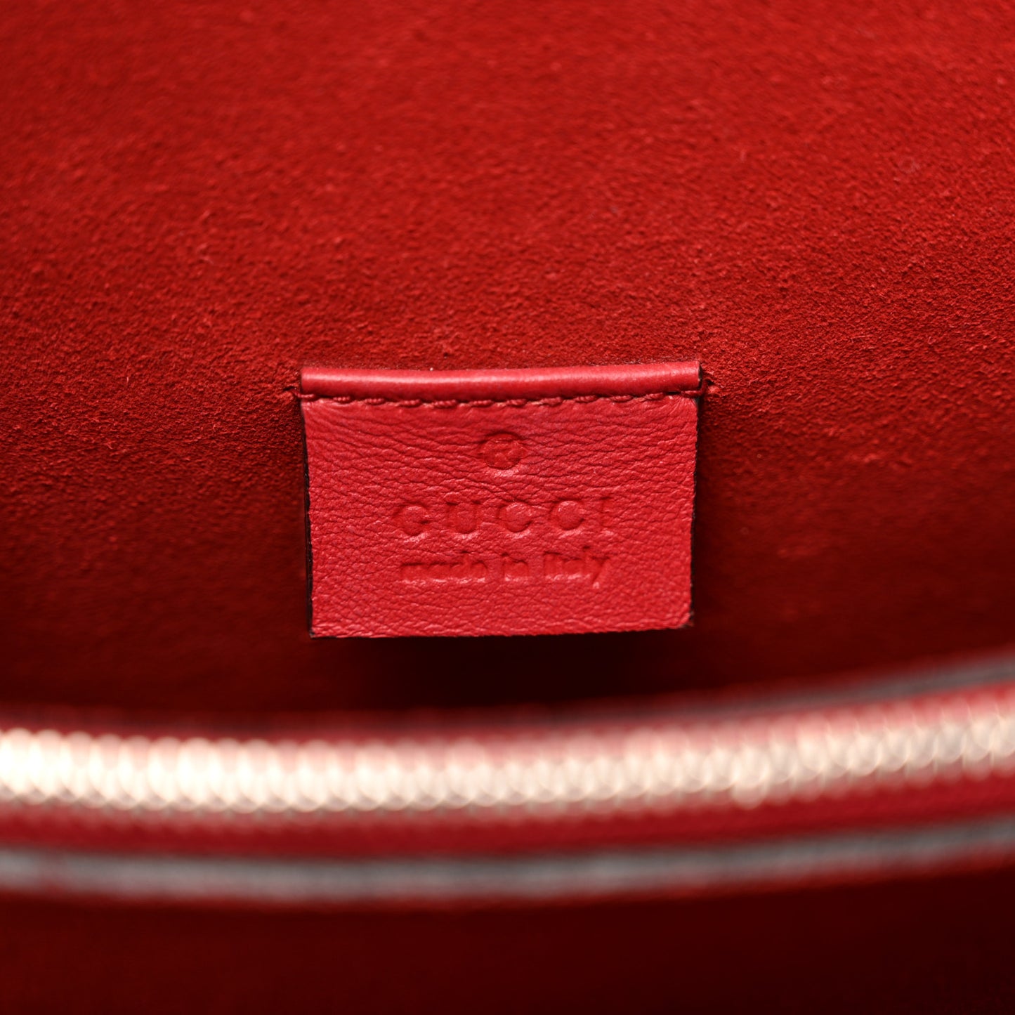 GG Supreme Monogram Small Dionysus Shoulder Bag Red