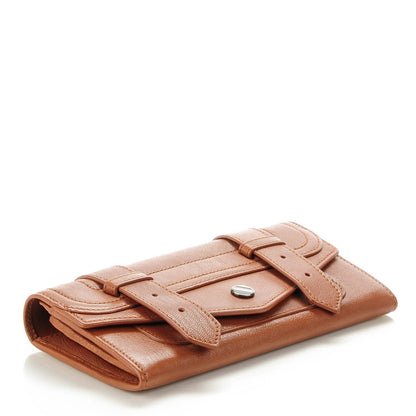 Proenza Schouler Lambskin PS1 Continental Wallet Saddle 4 of 6