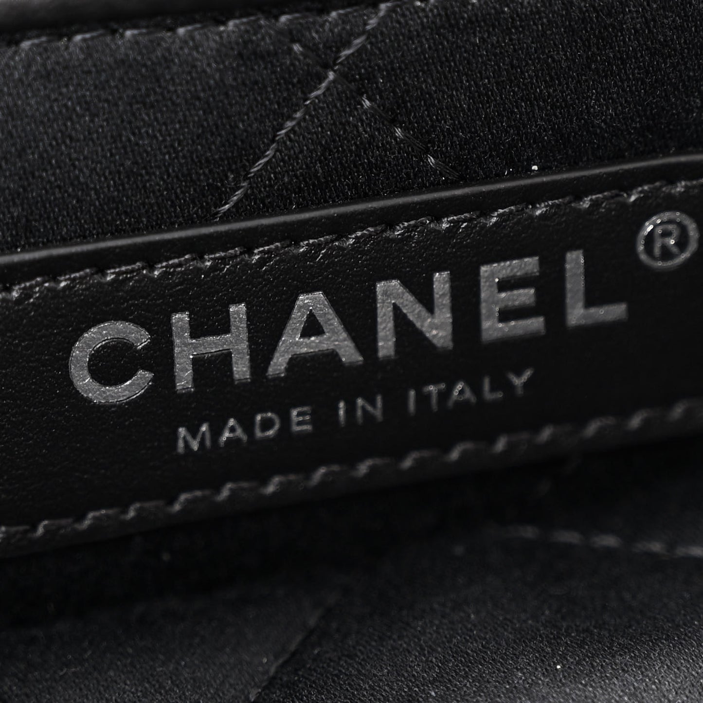 Denim Patchwork Quilted Chanel 22 Black