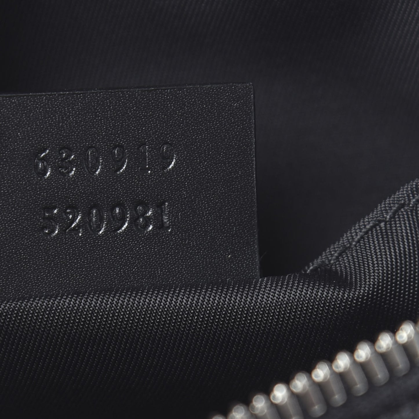 Canvas Web Slim Belt Bag Black