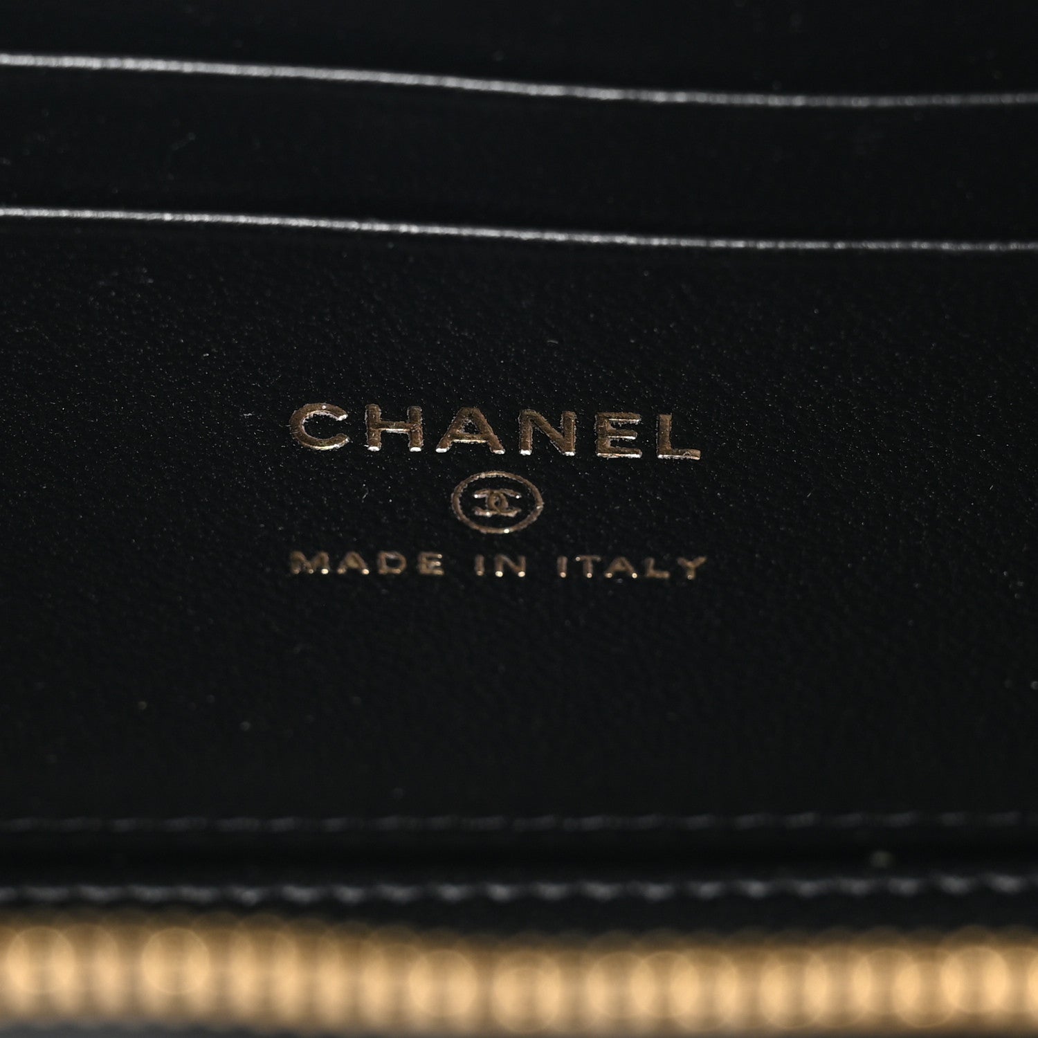 Chanel Lambskin Enamel Quilted Small Coco Hearts Vanity Case With Chain Black 6 of 13