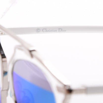 Christian Dior Mirrored So Real Sunglasses Crystal Silver White 9 of 11