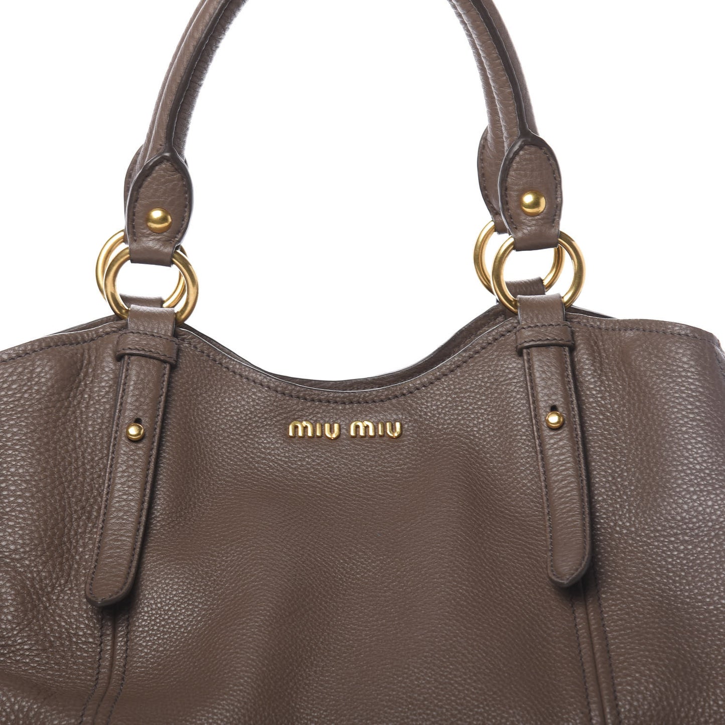 Vitello Daino Top Handle Tote Bambu