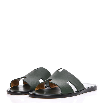 Hermes Epsom Izmir Mens Sandals 43 Vert Veronese 2 of 11