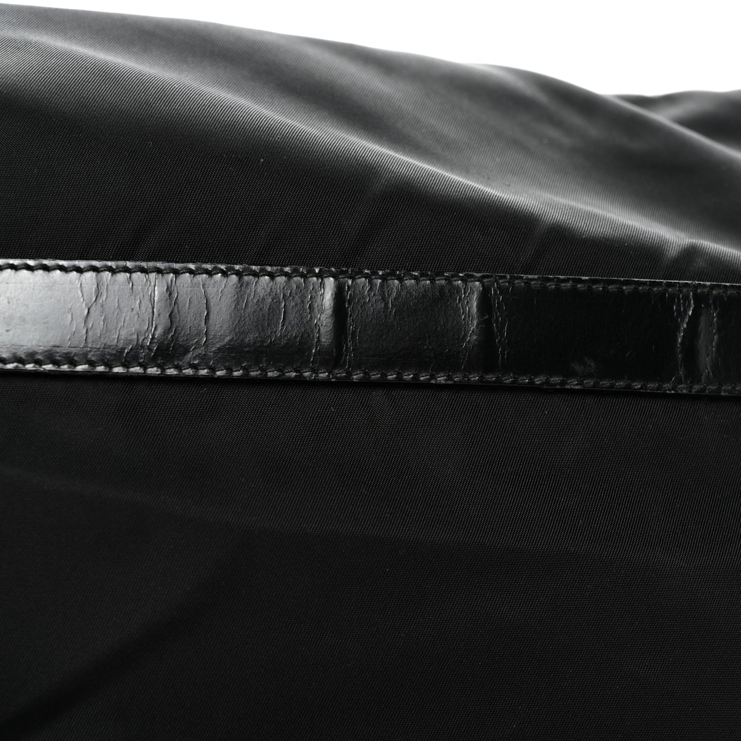 Nylon Vela Sport Messenger Bag Black