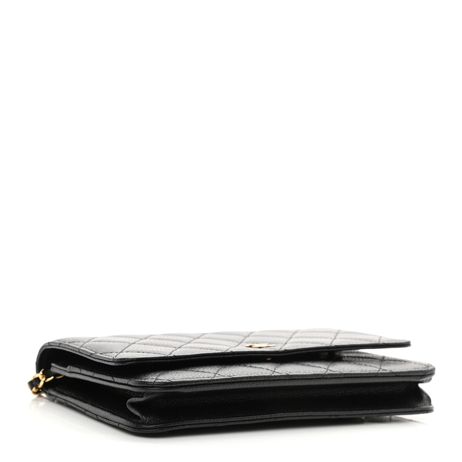 Chanel Caviar Quilted Wallet On Chain WOC Black 4 of 10