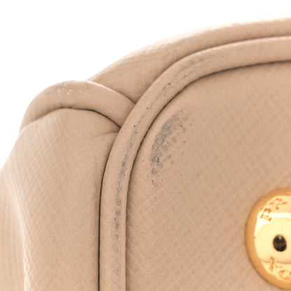 Prada Saffiano Medium Galleria Double Zip Tote Cammeo 15 of 16