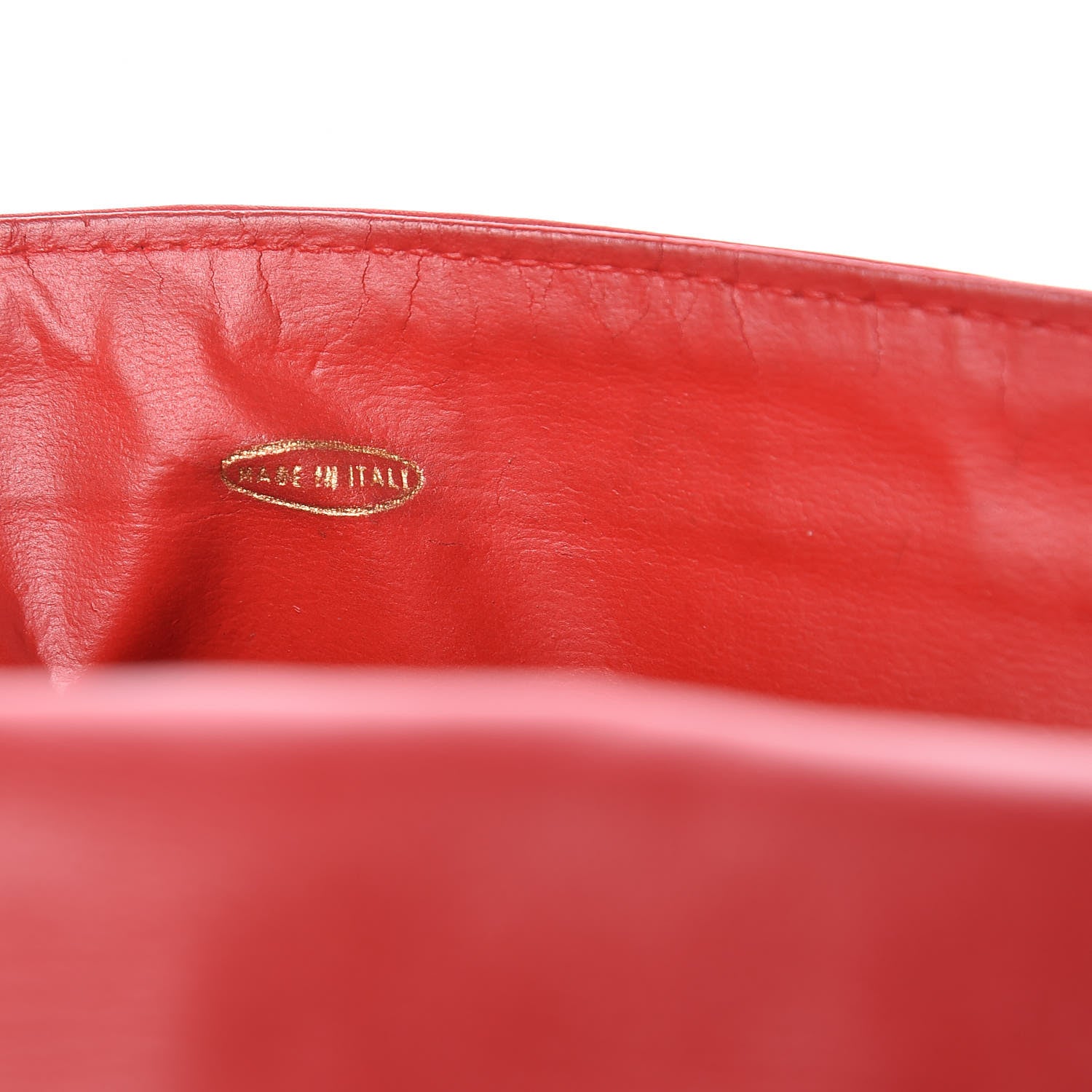 Chanel Lambskin Quilted Flap Red 7 of 16