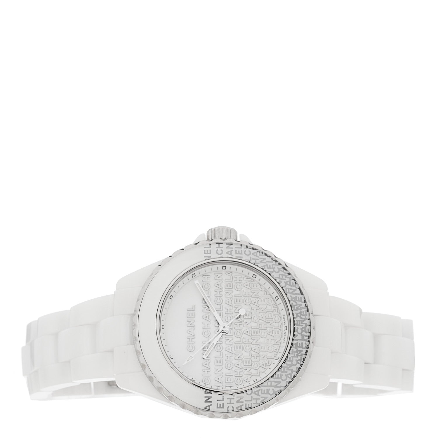 Chanel Stainless Steel Ceramic 33mm J12 Wanted de Chanel Limited Edition Automatic Watch White 2 of 4