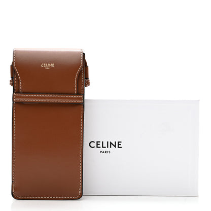 Celine Smooth Calfskin Sunglasses Pouch Tan 12 of 12