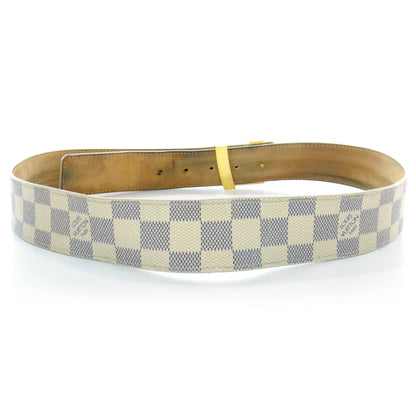 Louis Vuitton Damier Azur LV Initiales Belt 90 36 2 of 5