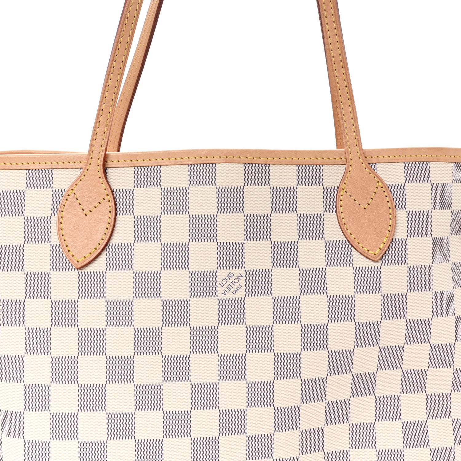 Louis Vuitton Damier Azur Neo Neverfull MM Rose Ballerine 8 of 11