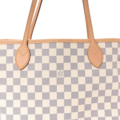 Louis Vuitton Damier Azur Neo Neverfull MM Rose Ballerine 8 of 11