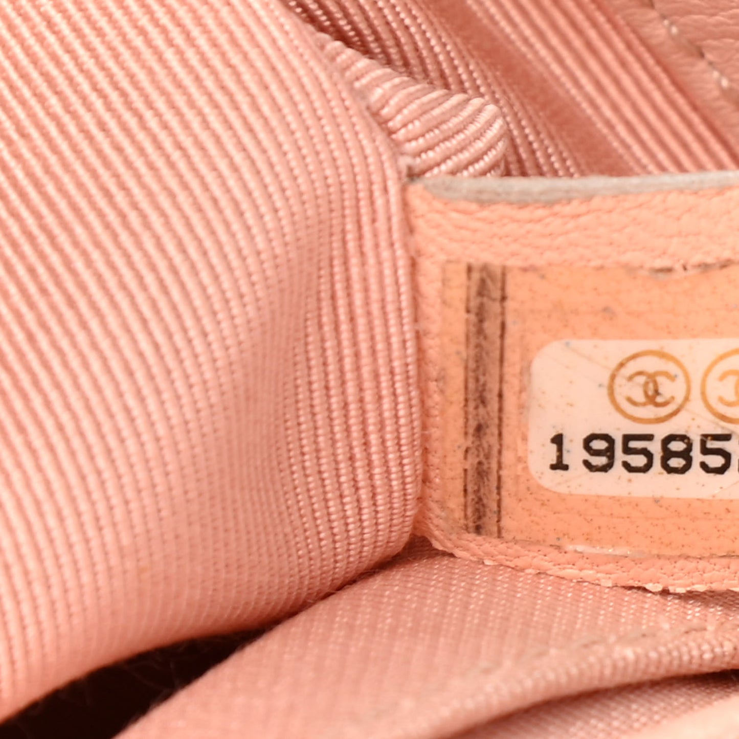 Calfskin Quilted Medium Boy Flap Light Pink