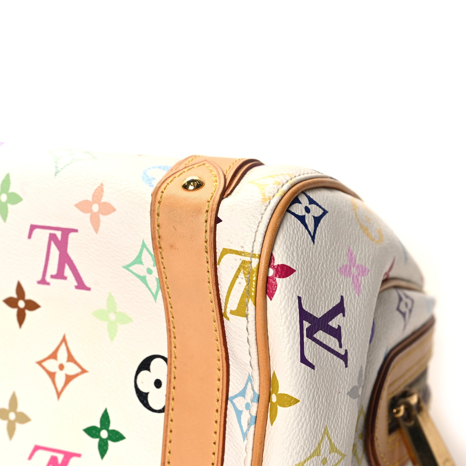 Louis Vuitton Monogram Multicolor Priscilla White 11 of 12