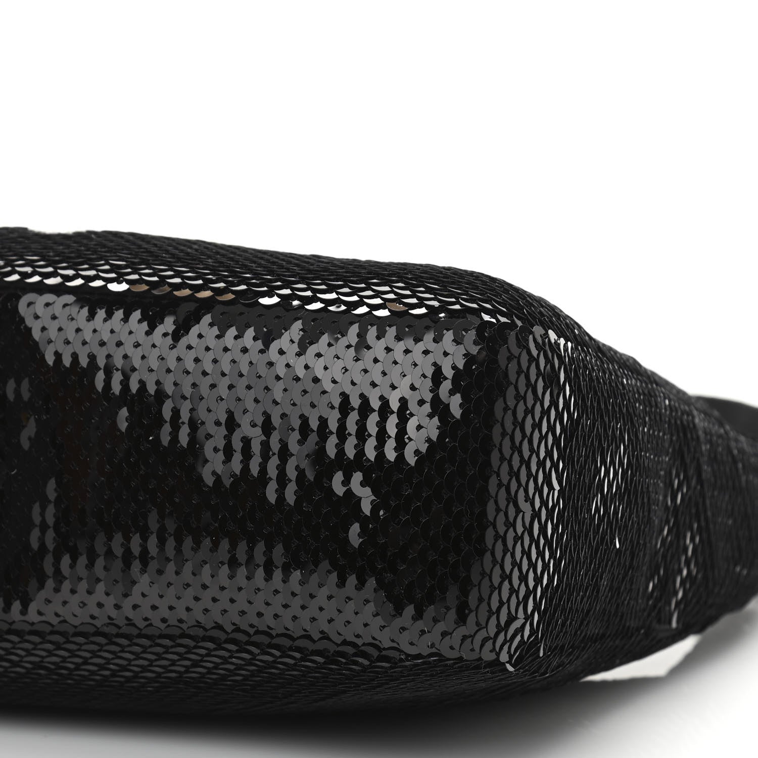 Prada Paillettes Sequin Mini Re-Edition 2000 Bag Black White 11 of 11