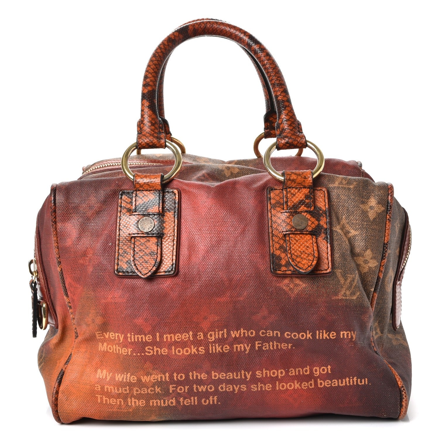 Louis Vuitton Monogram Karung Mancrazy Jokes Bag 1 of 14