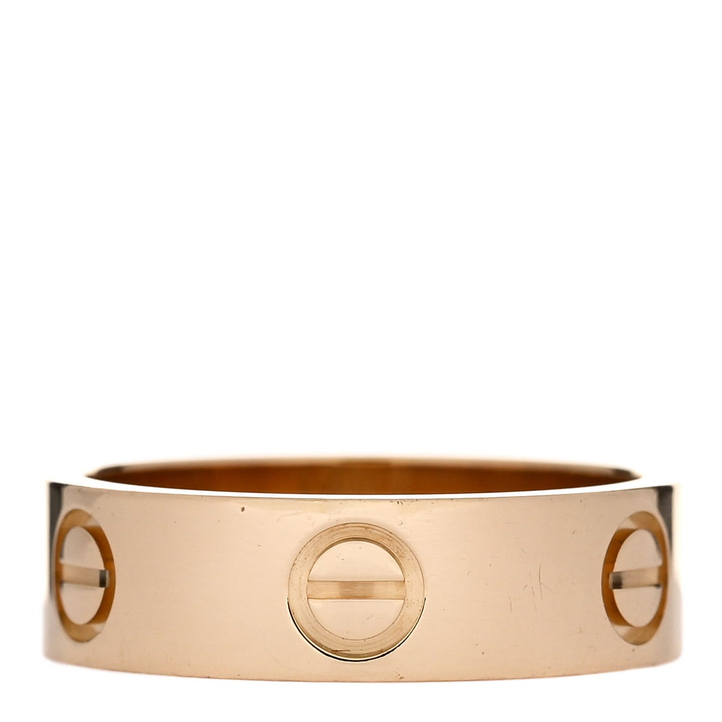 18K Yellow Gold 5.5mm LOVE Ring 53 6.5