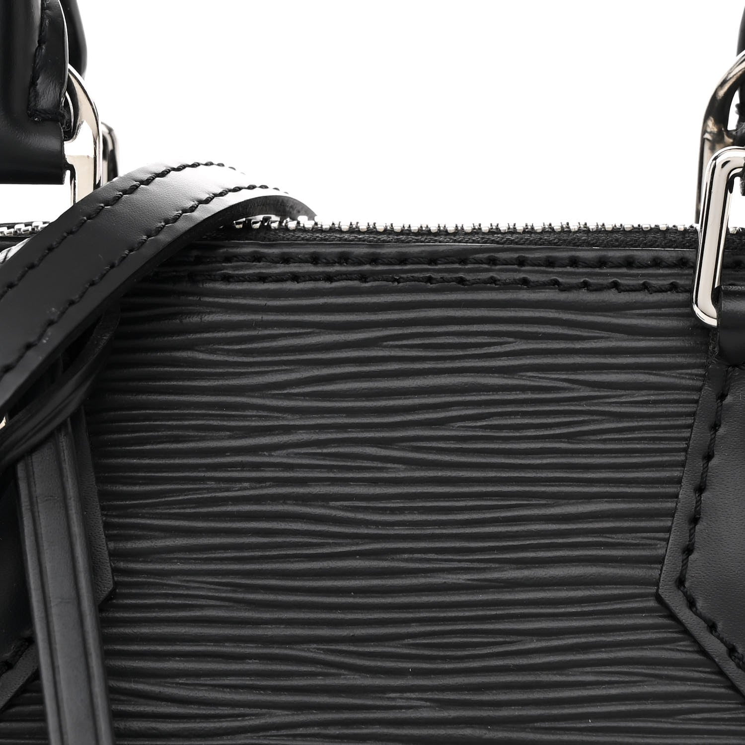 Louis Vuitton Epi Alma BB Black 8 of 10