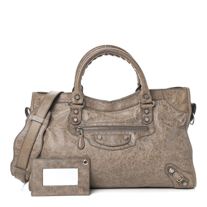 Balenciaga Agneau Giant 12 Silver Hardware City Gris Poivre 1 of 9