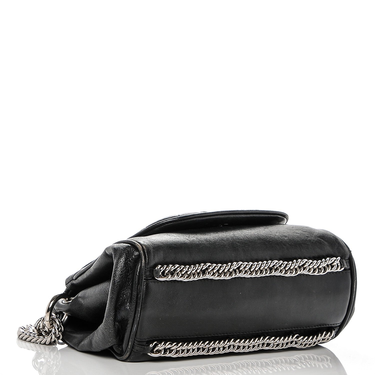 Chanel Lambskin Quilted Accordion Flap Black 4 of 9