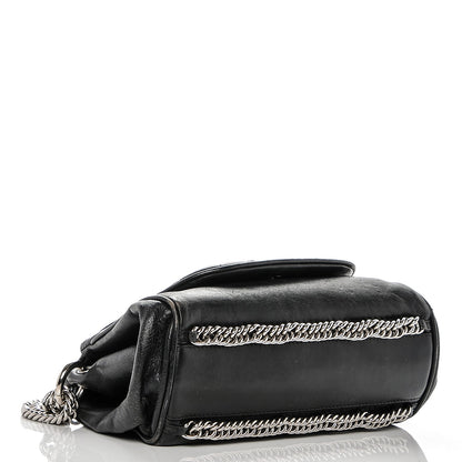 Chanel Lambskin Quilted Accordion Flap Black 4 of 9