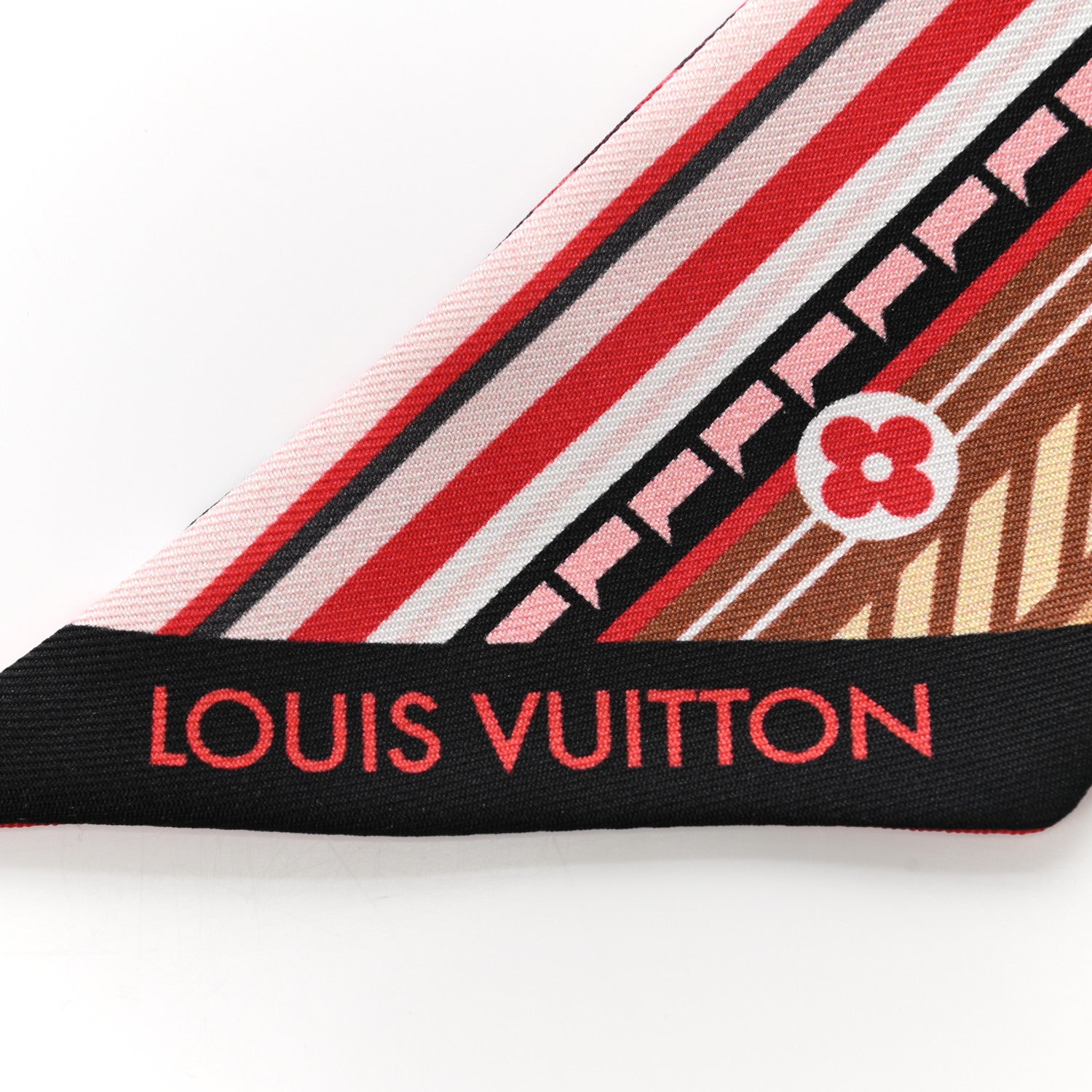 Louis Vuitton Silk Pop Monogram BB Bandeau Rouge 5 of 5