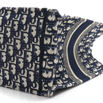 Christian Dior Oblique Medium Book Tote Blue Multicolor 9 of 9