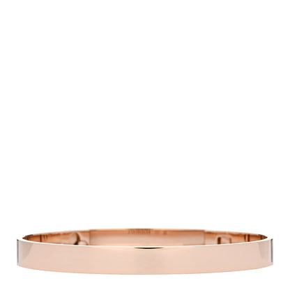Hermes 18K Rose Gold PM Collier De Chien Bracelet SH 2 of 4