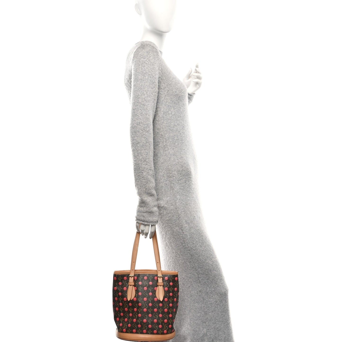 Monogram Cerises Bucket Bag