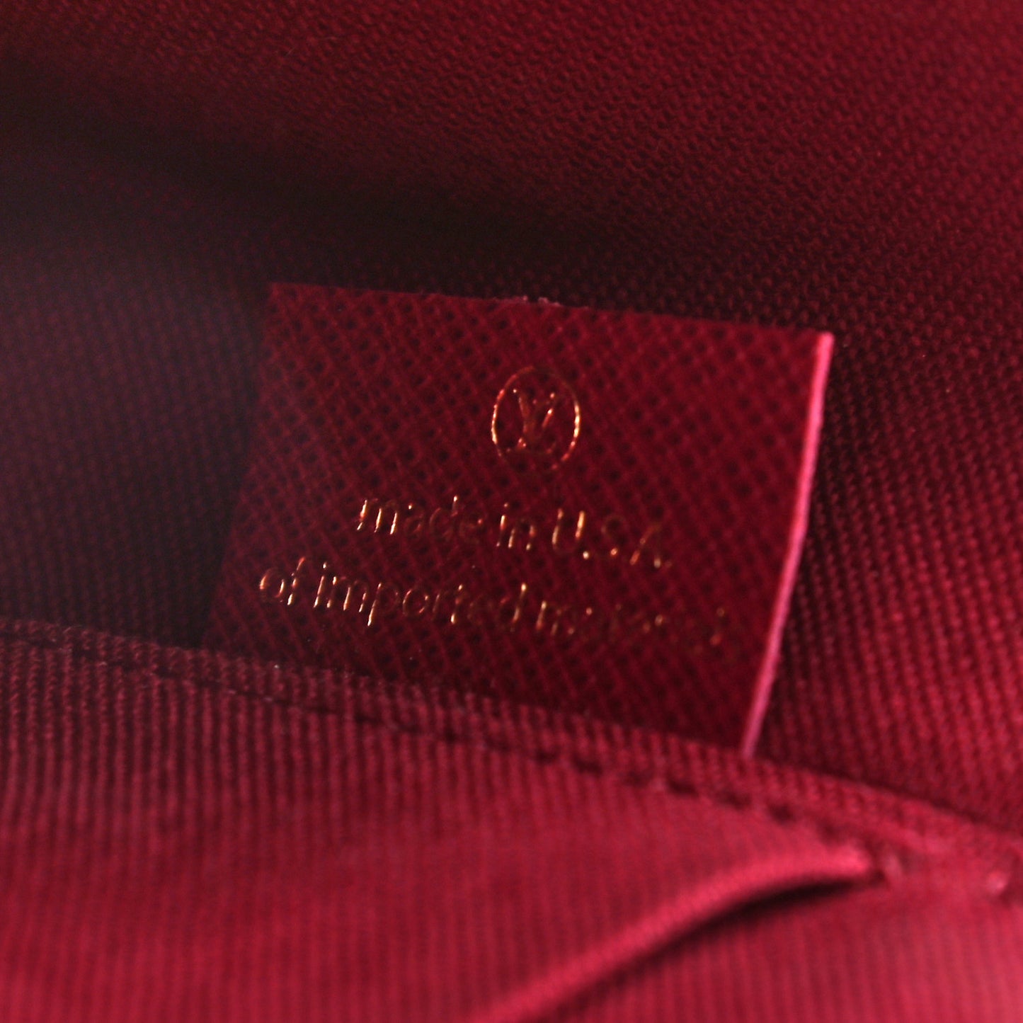 Monogram Pochette Felicie Chain Wallet Fuchsia