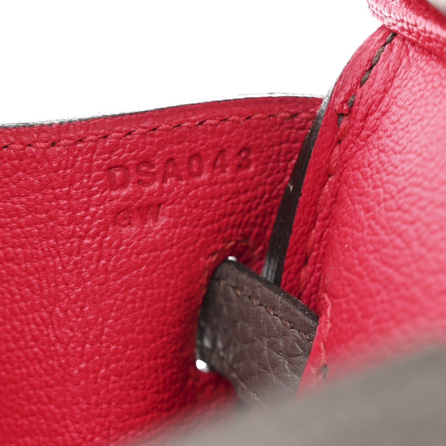 Togo Horseshoe Birkin 25 Etain Rose Extreme