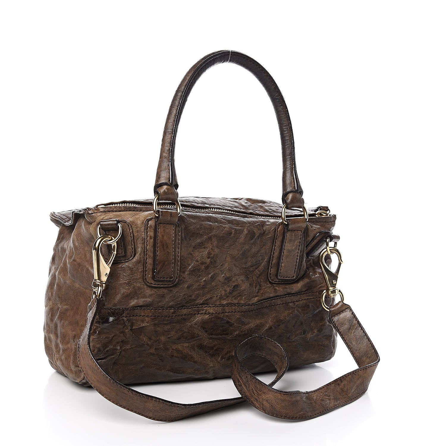 Givenchy Tumbled Sheepskin Medium Pandora Anthracite Grey 3 of 16