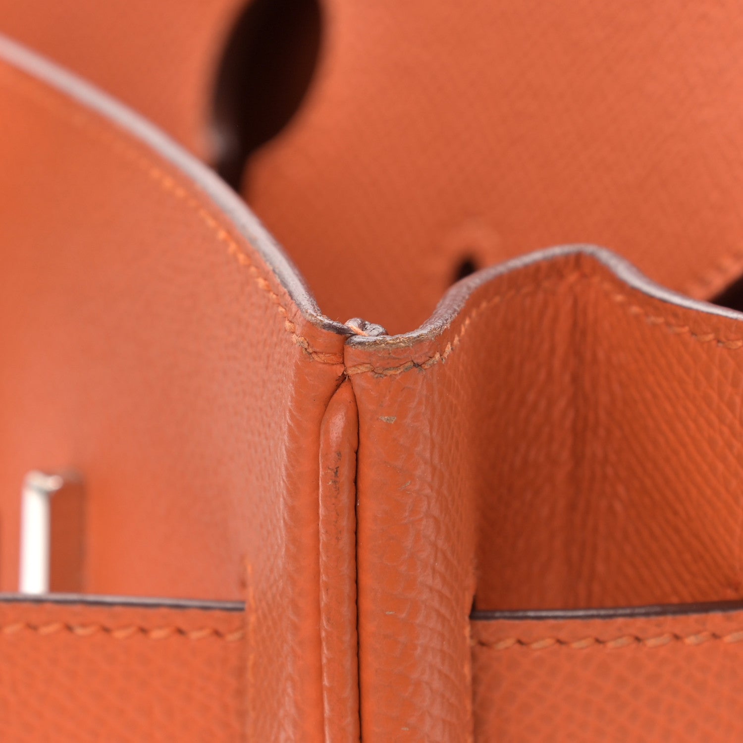 Hermes Epsom Birkin 30 Orange 19 of 24