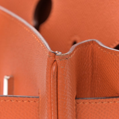 Hermes Epsom Birkin 30 Orange 19 of 24